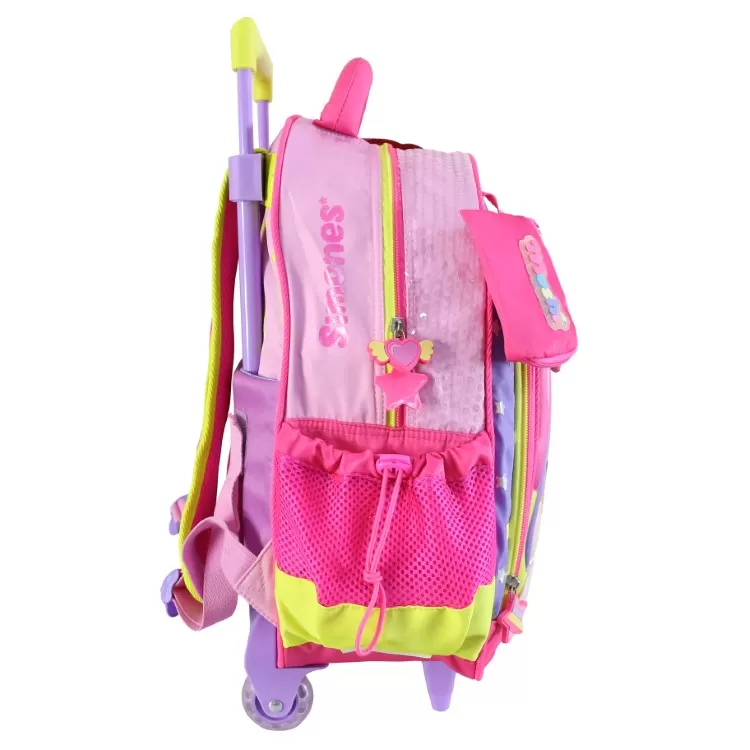 Mochila Escolar Cresko 2026 Simones 16" con Carro Art.SI943